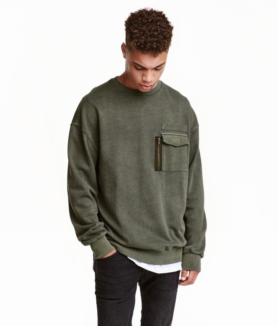 pullover with pockets